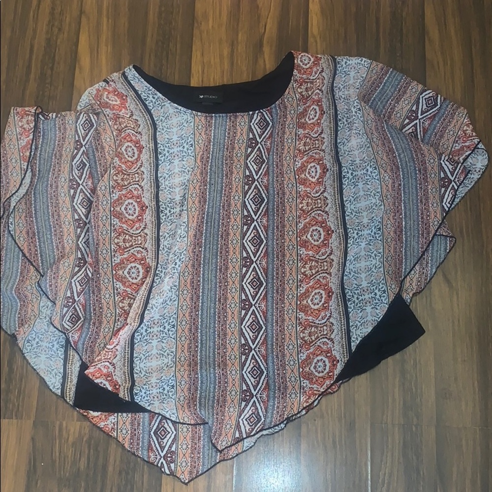 AB Studio batwing blouse